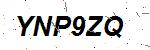 CAPTCHA verification image containing distorted text characters