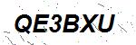 CAPTCHA verification image containing distorted text characters