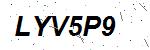CAPTCHA verification image containing distorted text characters