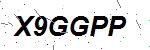 CAPTCHA verification image containing distorted text characters