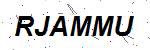 CAPTCHA verification image containing distorted text characters