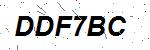 CAPTCHA verification image containing distorted text characters