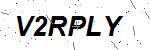 CAPTCHA verification image containing distorted text characters