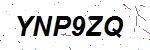 CAPTCHA verification image containing distorted text characters