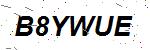 CAPTCHA verification image containing distorted text characters