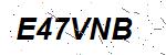 CAPTCHA verification image containing distorted text characters