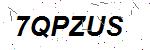 CAPTCHA verification image containing distorted text characters