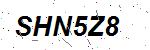 CAPTCHA verification image containing distorted text characters