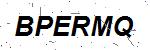 CAPTCHA verification image containing distorted text characters