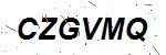 CAPTCHA verification image containing distorted text characters