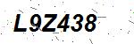 CAPTCHA verification image containing distorted text characters