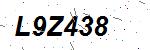 CAPTCHA verification image containing distorted text characters