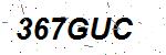 CAPTCHA verification image containing distorted text characters