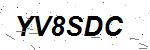 CAPTCHA verification image containing distorted text characters