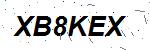 CAPTCHA verification image containing distorted text characters
