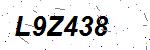 CAPTCHA verification image containing distorted text characters