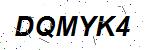 CAPTCHA verification image containing distorted text characters