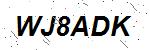 CAPTCHA verification image containing distorted text characters