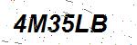 CAPTCHA verification image containing distorted text characters