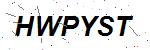 CAPTCHA verification image containing distorted text characters