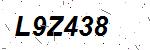 CAPTCHA verification image containing distorted text characters
