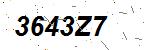 CAPTCHA verification image containing distorted text characters