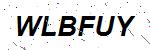 CAPTCHA verification image containing distorted text characters