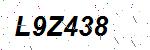 CAPTCHA verification image containing distorted text characters