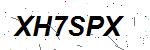 CAPTCHA verification image containing distorted text characters