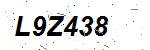 CAPTCHA verification image containing distorted text characters