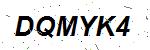 CAPTCHA verification image containing distorted text characters