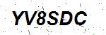 CAPTCHA verification image containing distorted text characters
