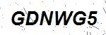 CAPTCHA verification image containing distorted text characters