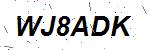 CAPTCHA verification image containing distorted text characters