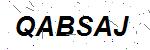 CAPTCHA verification image containing distorted text characters