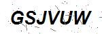 CAPTCHA verification image containing distorted text characters