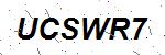CAPTCHA verification image containing distorted text characters