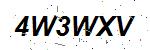 CAPTCHA verification image containing distorted text characters