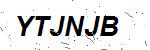 CAPTCHA verification image containing distorted text characters