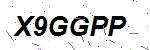 CAPTCHA verification image containing distorted text characters
