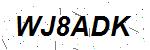 CAPTCHA verification image containing distorted text characters