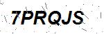 CAPTCHA verification image containing distorted text characters