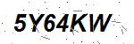 CAPTCHA verification image containing distorted text characters