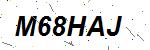 CAPTCHA verification image containing distorted text characters