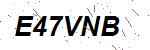 CAPTCHA verification image containing distorted text characters