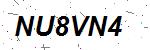 CAPTCHA verification image containing distorted text characters