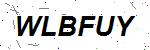 CAPTCHA verification image containing distorted text characters