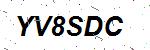 CAPTCHA verification image containing distorted text characters