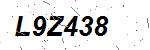 CAPTCHA verification image containing distorted text characters