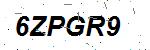 CAPTCHA verification image containing distorted text characters